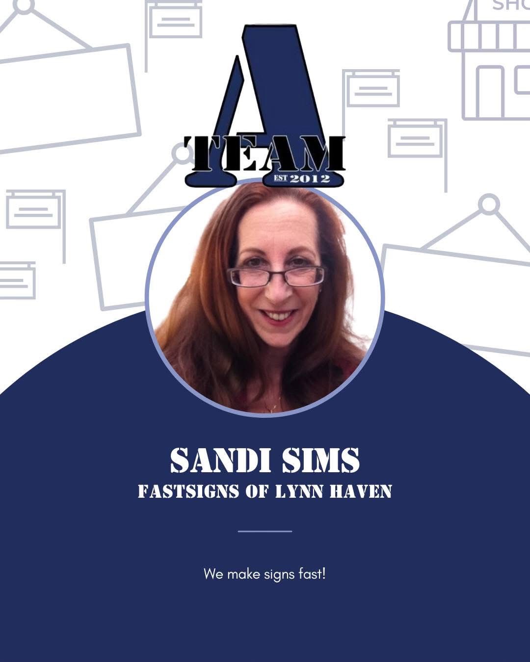 A-Team Member Image, Sandi Sims, Fastsigns of Lynn Haven