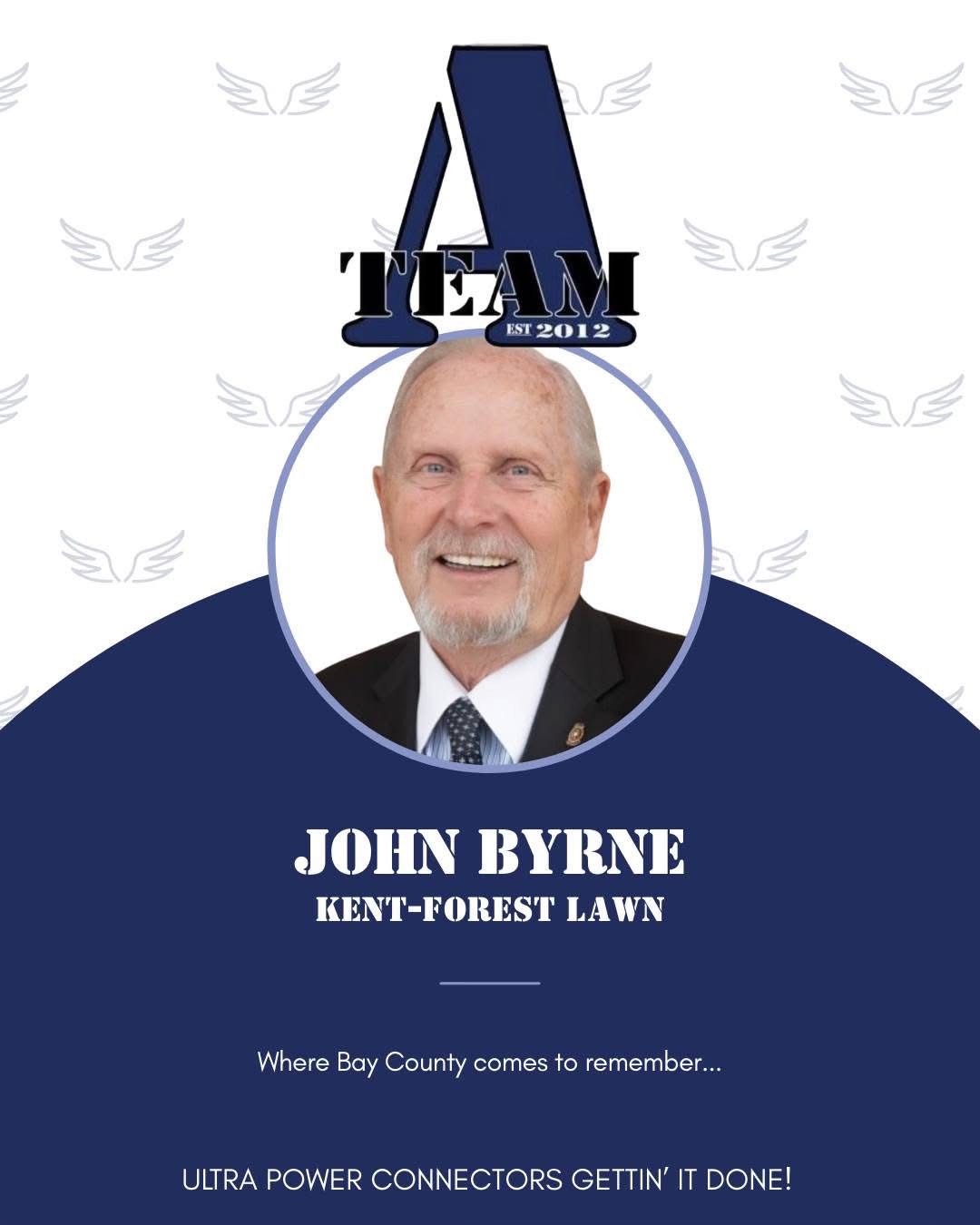 A-Team Member Image, John Byrne, Kent-Forest Lawn