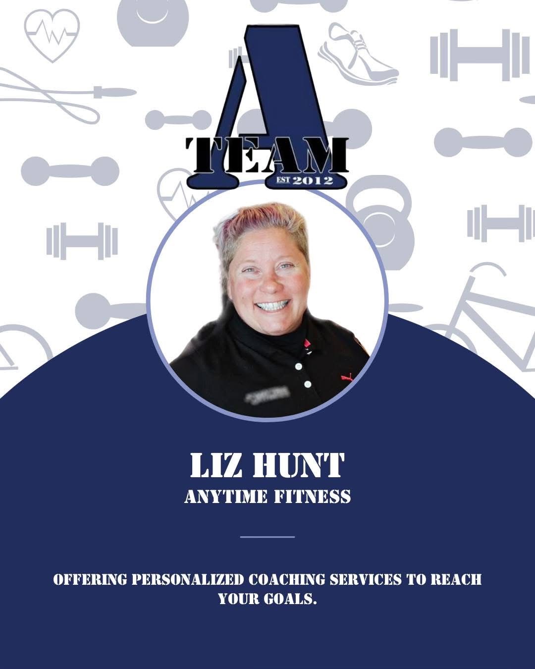 A-Team Member Image, Liz Hunt, Anytime Fitness